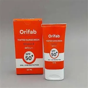کرم ضد آفتاب انواع پوست رنگی SPF50 اوری فاب 50 میلی‌ لیتری (بژ طبیعی)