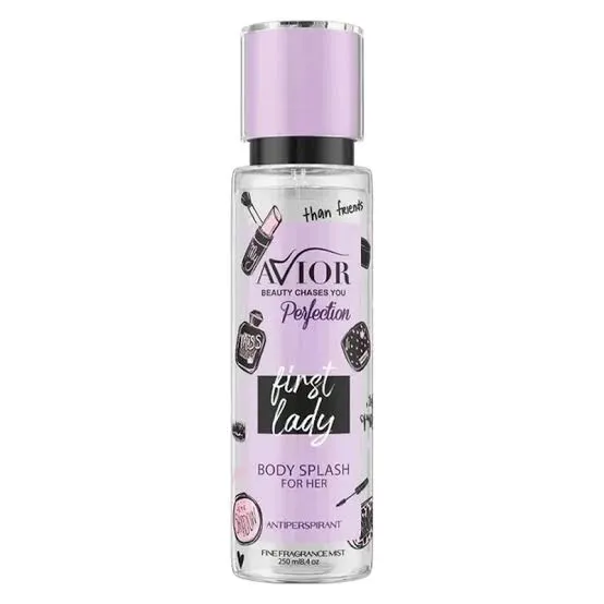 بادی اسپلش زنانه اویور (Avior) مدل First Lady حجم 250 میلی لیتر