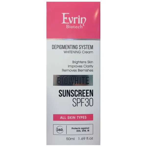 اورین کرم ضد آفتاب روشن کننده SPF30 بایووایت