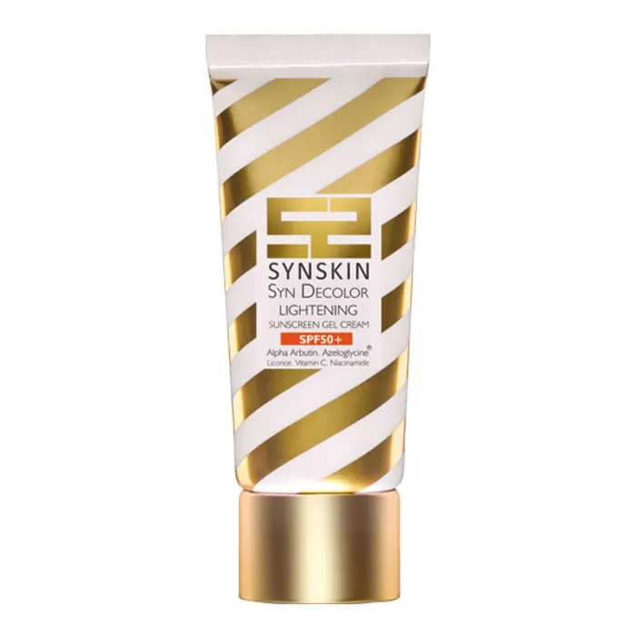 ژل کرم ضد آفتاب بی رنگ ساین اسکین مدل Syn Decolor با SPF50 مناسب انواع پوست حجم 40 میلی لیتر
