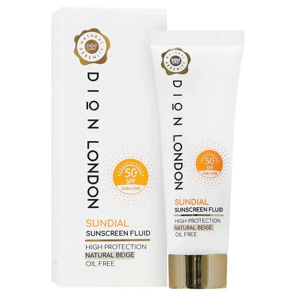 کرم ضد آفتاب فاقد چربی بژ طبیعی دیون لندن SPF50+