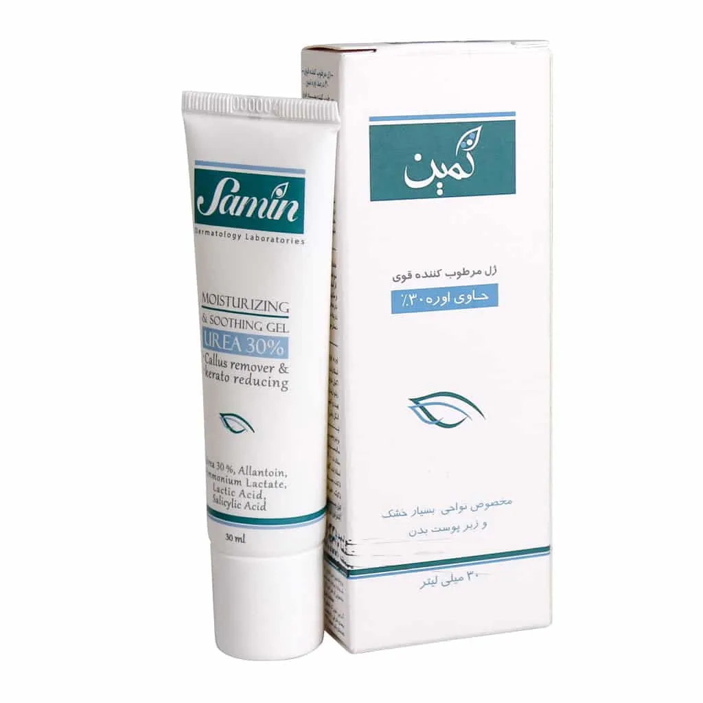 ثمین ژل مرطوب کننده قوی 30 درصد اوره