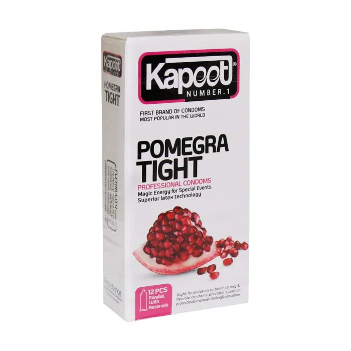کاندوم کاپوت مدل Pomegra Tight تعداد 12 عدد