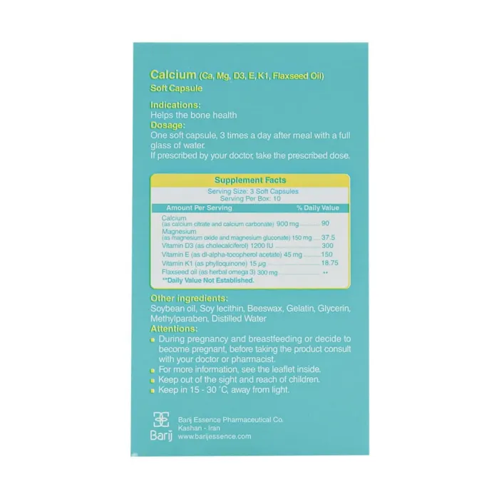 barivital calcium 30 soft capsul