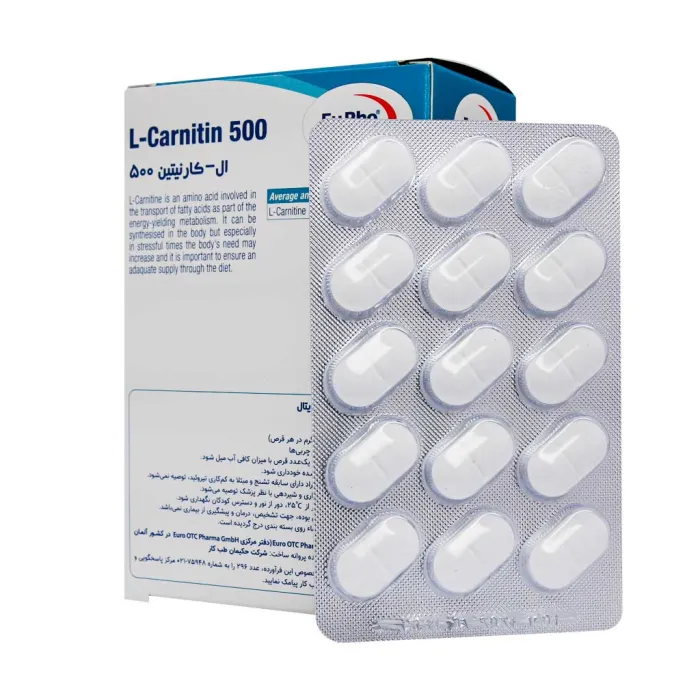 eurho vital l carnitin 500mg tablets 3