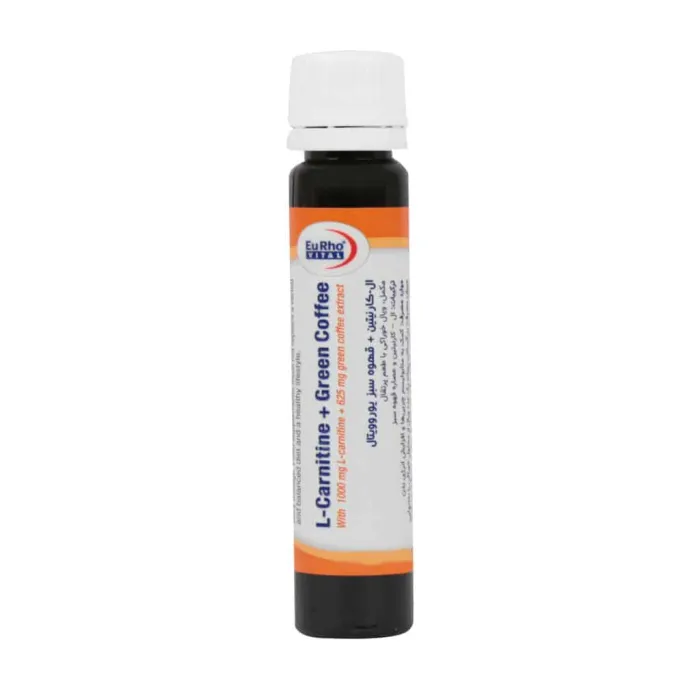eurhovital l carnitine and green coffee 6 drinking vials