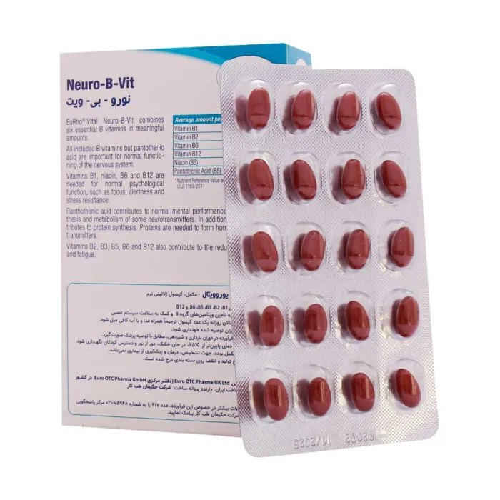 eurhovital neuro b vit 60 cap