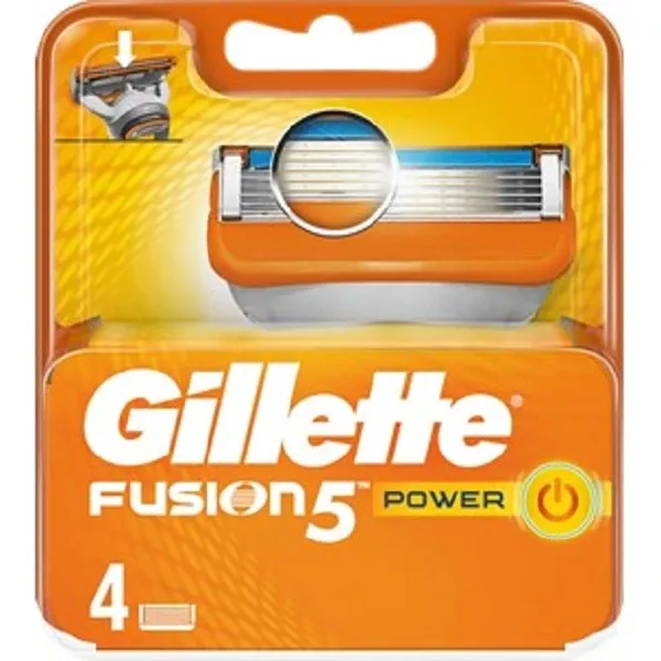 تیغ یدک ژیلت  fusion5 power بسته 4 عددی