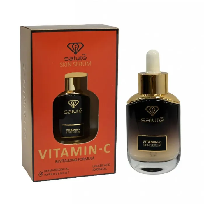 سرم روشن کننده پوست سالوته پرو مدل VITAMIN   C سازگار با انوع پوست حجم 30میلی لیتر