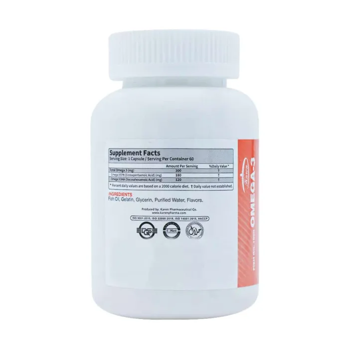 karen omega 3 1000 mg 60 softgels