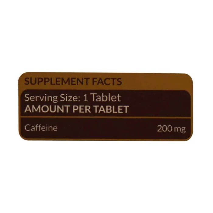 natures plenty caffe 200 mg 60 tabs