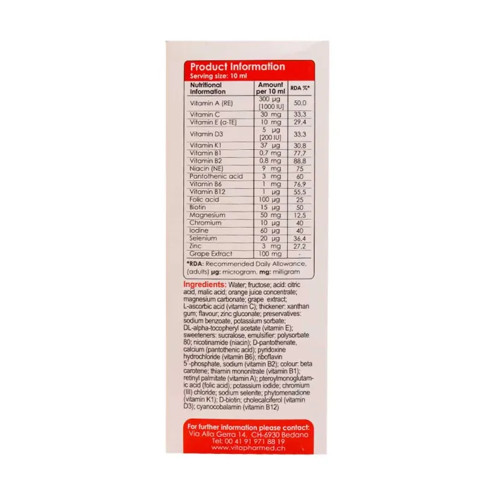 viva kids multivitamin liquid ml