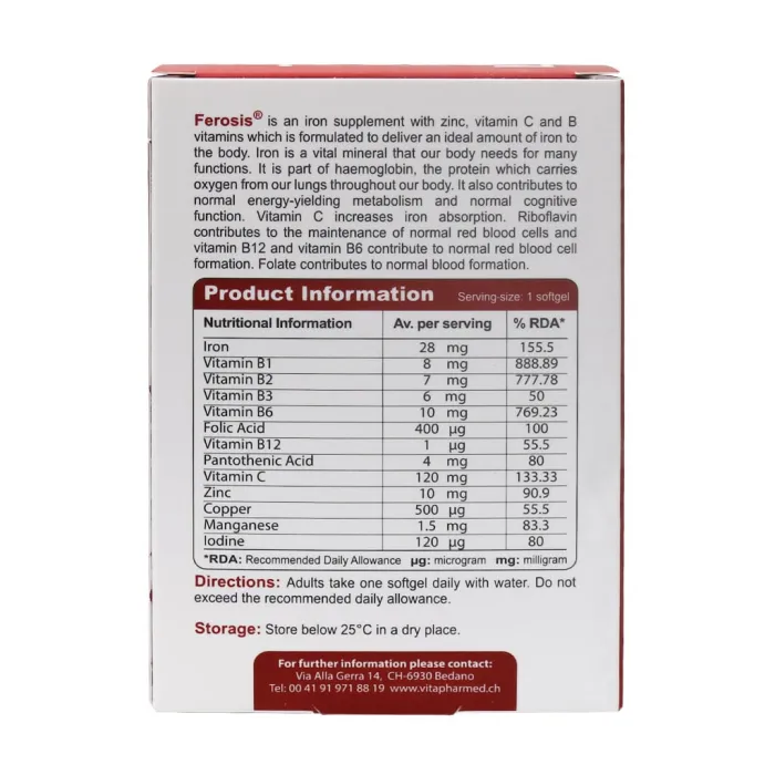 viva tune ferosis softgels 1